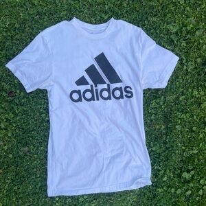 White adidas golf tee size medium